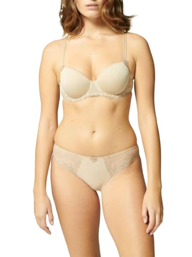 Simone Perele Damski biustonosz formowany 3D - beżowy - 36D