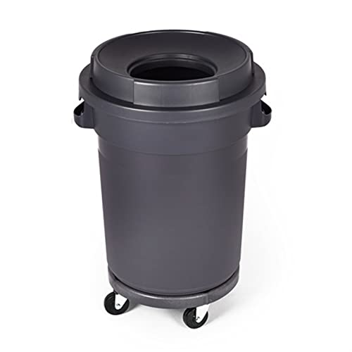 Conteneurs de déchets intérieurs extérieur ronds et bacs de recyclage de 37,1 gallons