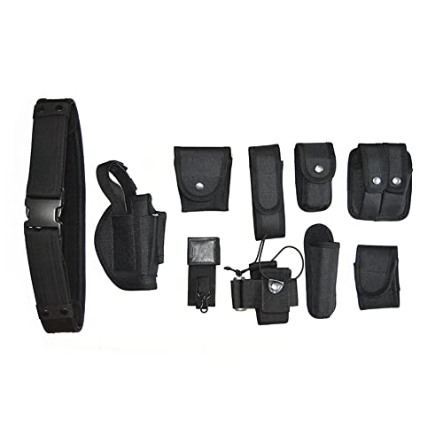 Waist Duty Belt Gun Holster Police Security Guard Law Enforcement Black #TOP4