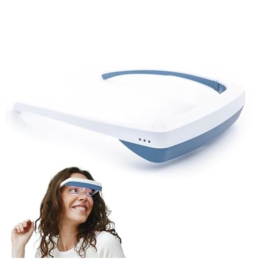 Luminette 3 Light Therapy Glasses - Wearable Happy Lamp - Blue Enriched White LED Sun Lamp - Natural Relief for Sleep Problems, Seasonal Mood Disorders and Jet lag - Portable Daylight Lamp