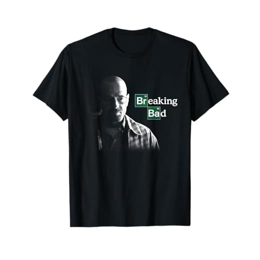 Breaking Bad Walter White con Logotipo Camiseta