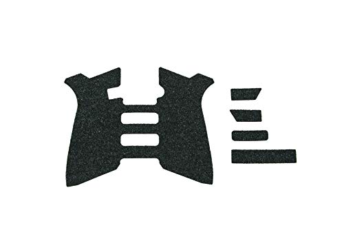 Toni system - Stücke rutschfeste Gummi Textur Grip Wrap Band Für Glock G17/19/19x gen.3-4-5 UV-Licht Wasserdicht Grip Bänder Pistole Magazin Zubehör (Glock 19x) Cover