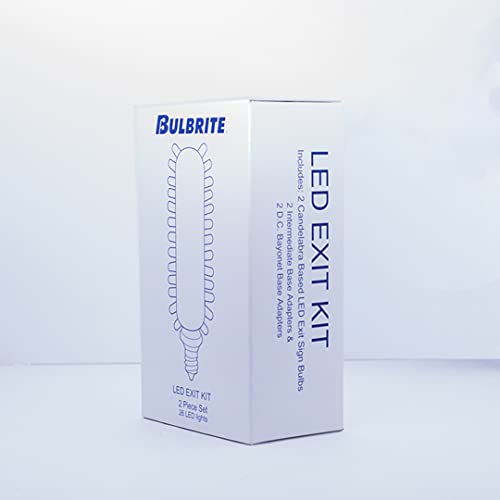 Bulbrite Led T6.5 Exit Light Kit 1-Pack #TOP5