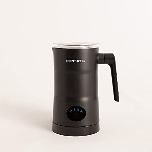 CREATE / MILK FROTHER/ melkopschuimer voor koude en warme melk, zwart/ 350 ml - Image 4