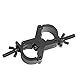 Lighting Truss Swivel Coupler Clamps for Lights, Lighting O Clamp Black Pole Clamp Quick Release Dual Head Truss Clamp, 30mm-35mm Dual Swivel Tube Clamp Wrap Around Pipe Clamp Mounting Bracket