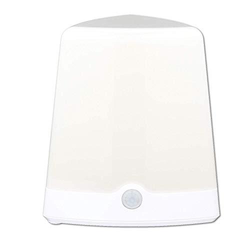Image of Westek, LS3101, LED Monolith Accent Light, Battery Powered, Color Changing, Motion Activated, (1-Pack), White