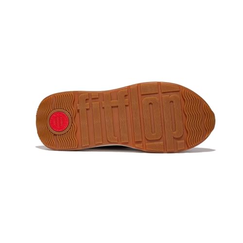 Image of FitFlop Women's F-Mode Leather /Suede Flatform Sneakers
