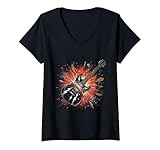 Perfetto per gli appassionati di rock, rock-n-roll e heavy metal che amano la musica ad alto volume, chitarre, batteria e vibrazioni da concerto dal vivo. Un grande regalo per musicisti, membri della band, amanti della musica e chiunque abbia uno spirito rock ribelle.
