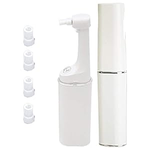 Rsoamy Elektrische tandpolijstmachine met LED-licht tandvlekverwijderaar tandbleekmiddel reinigingsgereedschap voor…