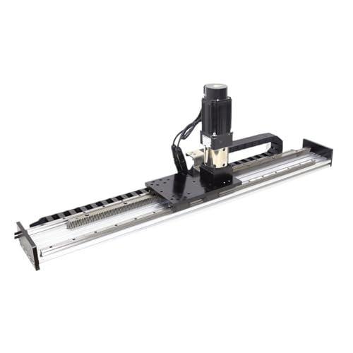 Metal Ball Screw nut end Processing Gear Rack Ball Screw Precision Slide Module Three-axis Linear Axis Drive Guide Rail Servo Motor