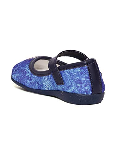 Image of Disney Girls Frozen Kids Girls Blue Ballerina by Toothless Ballet Flats
