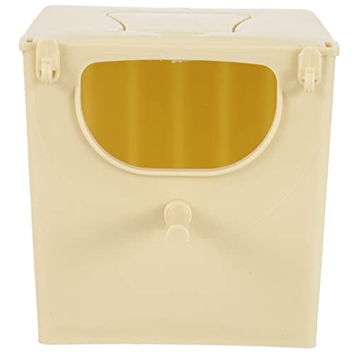 Happyyami 鳥の繁殖箱 プラスチック製 ハンギング バードハウス 小型鳥に フ