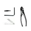 Stop & Go 5001 24 Piece Tubeless Mushroom Plug Tire Mobility Repair Kit & Air Compressor for Punctures & Flats on Car, Trucks, Trailers, ATV (15 Plugs)