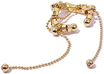 Golden Ear Cuffs Tassel Chain Non Piercing Ear Clip Women Girls