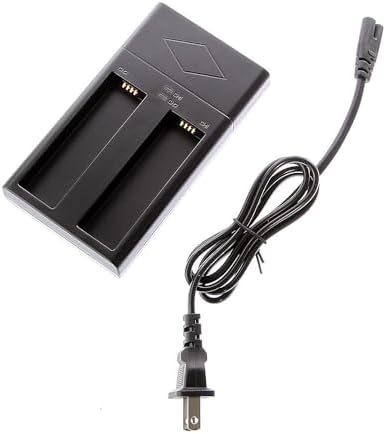 HB01 Dual AC Charger for DJI OSMO Mobile Handheld Gimbal Battery 12.6V 400mAh Output with AC US Cable Cord image 3