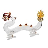 En forme de dragon : la forme détaillée du dragon ajoute une touche d'élégance et d'art à n'importe quel décor, bouteille de whisky, bouteille de vin de whisky