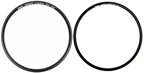 Filtro de vidrio optico Kase Wolverine 77mm magnetico y templado a prueba de golpes