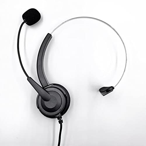 Teléfono con Auricular RJ11 para Call Center Negro miniatura 4
