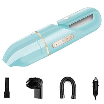 Layfuz Handheld Mini Vacuum Cleaner Car Cleaning Kit wi 120W 4500PA Strong Suction for Home and Car