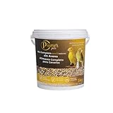 Piumer, Alimento Completo para Canarios, Mezcla sin Avena, Semillas Seleccionadas con Vitaminas y Minerales, en práctico Cubo de 5 kg