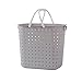 BAWAQAF cestas, cesta grande rectangular de la ropa sucia, plástico con la manija sucia cesta de almacenamiento de la ropa, cesta de la ropa de la cesta del almacenamiento del juguete