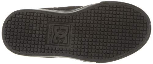 DC Pure Elastic Skate Shoe, Black, 2 US Unisex Little Kid4