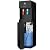 Avalon A6BLWTRCLRBLK Touchless Bottom Loading Cooler Dispenser-Hot & Cold Water, Child Safety Lock, Innovative Slim Design, Holds 3 or 5 Gallon Bottles-UL-Black