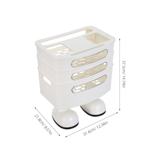 Routeur Wi-Fi boîte de rangement DOITOOL cache-modem et système câbles - 4