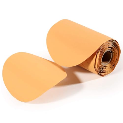 Disques de papier abrasif adhésifs Speedwax 15,2 cm or pour ponceuse orbitale