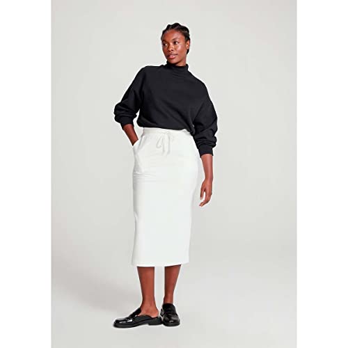 Hering SAIA MIDI FEMININA, BEGE CLARO, P, EVASE