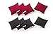 Produktbild doloops Original Cornhole 8er Bag Set - 4 rote und 4 Schwarze Turnierbags als Set
