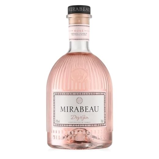 Mirabeau Dry Rosé Gin aus der Provence (1 x 0,7l)