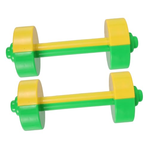 HOLIDYOYO Mancuernas Pequeñas de Plástico de Educativas Fitness Ejercicio y Desarrollo Motor Casa Equipamiento