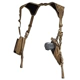 Condor Elite ASH-498 Vertical Shoulder Holster Coyote Brown
