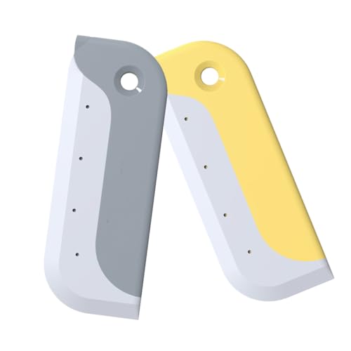 CHICAMPERA 2個 ミニ 刮水刷 小型ガラス窓用 スムーズ掃除 しやすいグリップ 耐摩耗設計 浴室や窓の水切りに適したコンパクトツール