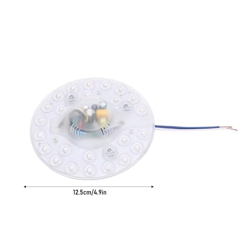 Ventilador de Techo EMUKOEP de 4,9 Pulgadas con Luz LED Regulable 6