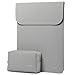 Produktbild HYZUO 13,3-14 Zoll Laptop Hülle Tasche Laptophülle Kompatibel mit 2021 2022 MacBook M1 Pro Max 14 A2442/13,5 Surface Laptop/Alt MacBook Air 13/HP Envy 13/HP Spectre x360 13/Lenovo Yoga 14C, Hellgrau