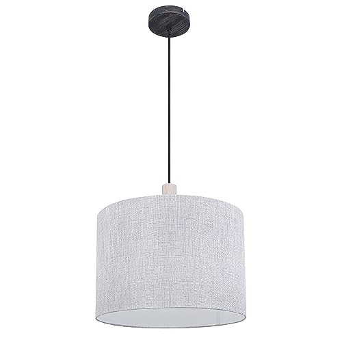 Globo Holz-Design Decken Pendel Hänge Lampe Leuchte Beleuchtung Wohn Ess Zimmer Küche