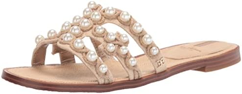 Sam Edelman Women’s Bay Classic Slide Sandal, Sand,7