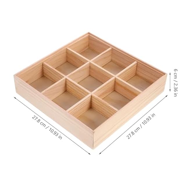 Snack Serving Case Divided Compartment Storage Box for Dried Fruits Snacks and More Versatile Organizer for Home Office and Outdoor Use Compartments