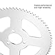 Kettenrad hinten, 72 Zähne 25H 29mm Kettenrad Stark und Stahlkettenrad für Karts Car Motorräder