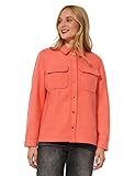 Street One Overshirt Jacke mit Kragen, Knopfleise und Taschen