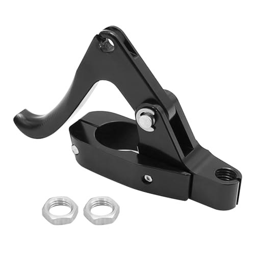 Image of CNC Finger Throttle Clutch Lever 7 /8 inch Handlebar Motorcycle Replacement for Wave Runner (Black)