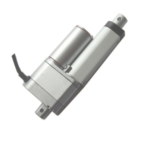 Actuador lineal 12V 24V de 80 mm/s rápido con carrera de 300mm y potenciómetro integrado