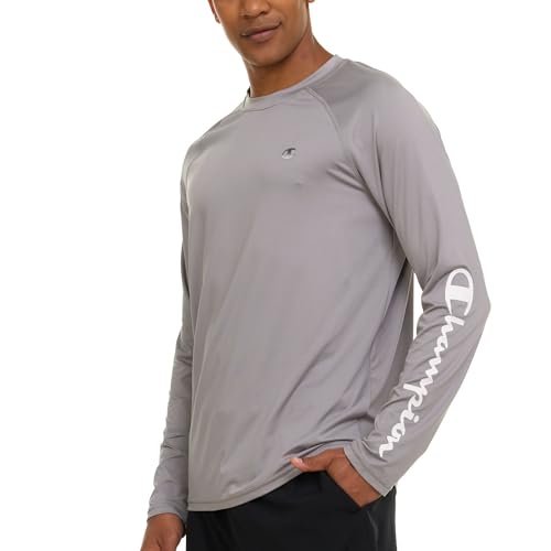Champion Rash Guard for Men, Long Sleeve Mens Swim Shirt for Fishing Hiking UPF+ 50 SPF Sun UV Protection, Quick Dry2