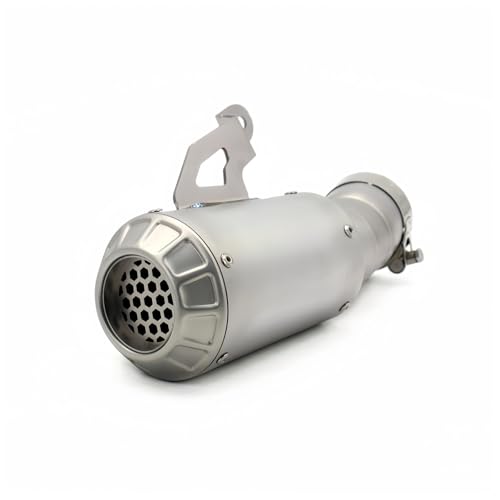 Système d'échappement pour moto à silencieux 61mm améliorant le flux de gaz