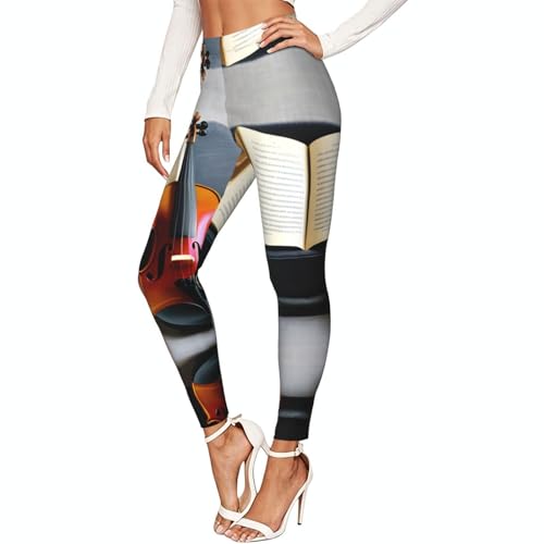 Leggings de compresión moldeadores mallas suaves violín mujer