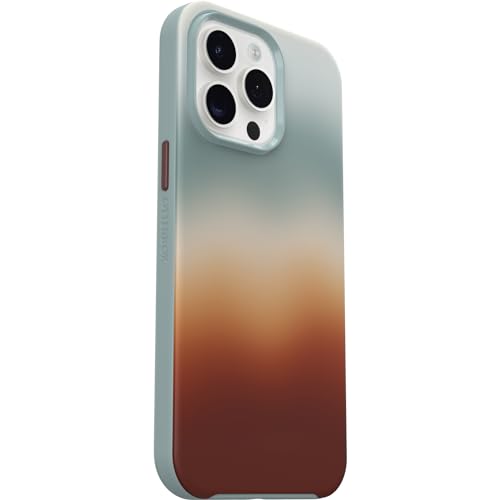 Image of OtterBox iPhone 15 Pro MAX (Only) Symmetry Series Case - Arizona Sunrise (Blue), Snaps to MagSafe, Ultra-Sleek, Raised Edges Protect Camera & Screen