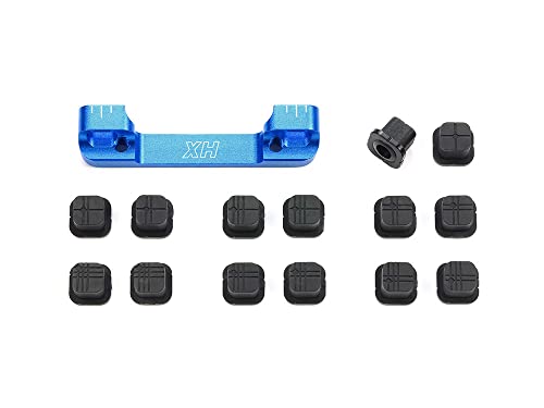 Soporte aluminio XH Tamiya ajustable para chasis XV-02 y XV-01