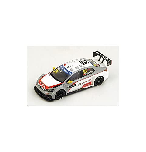 Citroën C-Elysee WTCC miniature Spark S2463 modèle réduit voiture de collection 1/43 Moscou